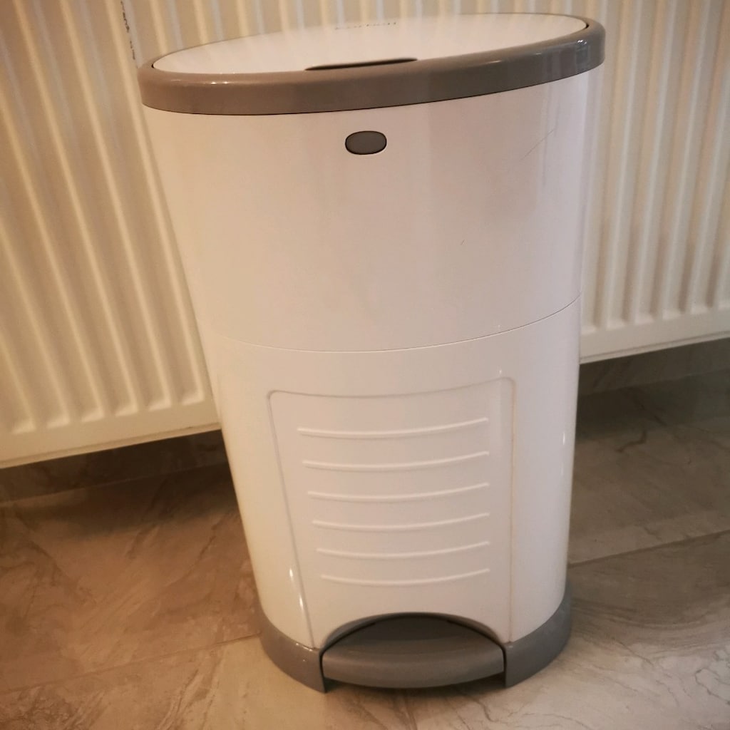 Korbell Kirli Bebek Bezi Çöp Kovası 16 Litre (Çöp poşeti hediyeli)