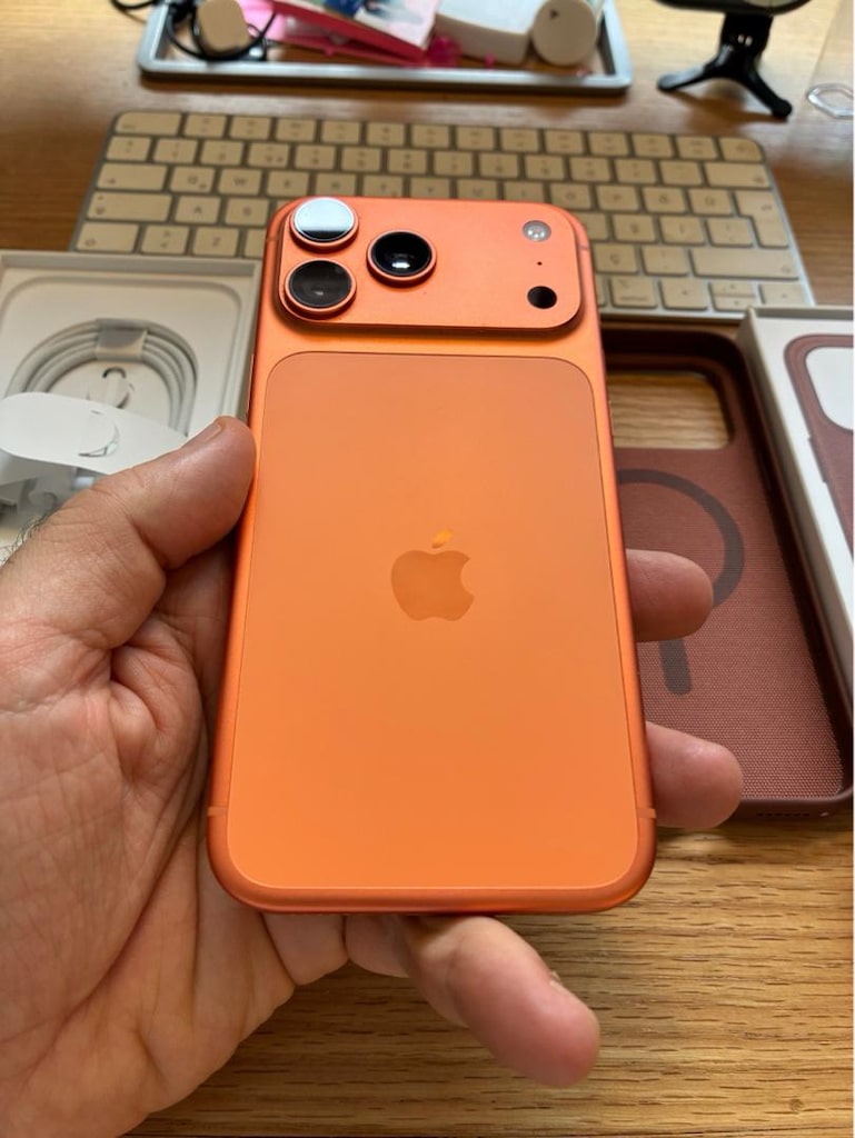 iPhone 17 Pro Max 256 GB Kozmik Turuncu | Apple TR Garantili | Pil %95 - 5