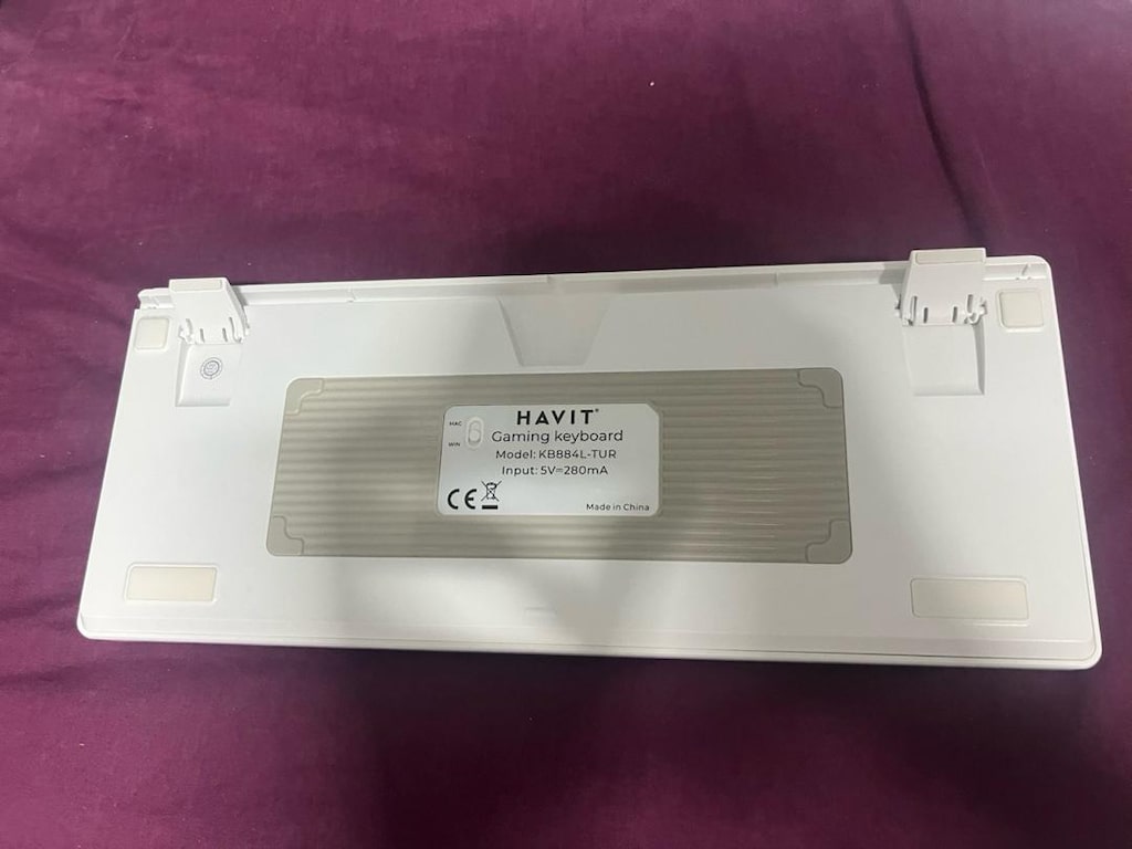 Havit Gamenote KB884L Red Switch Kablolu Mekanik Oyuncu Klavye - 2