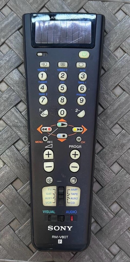 sony kumanda solarlı RM-V80T - 3