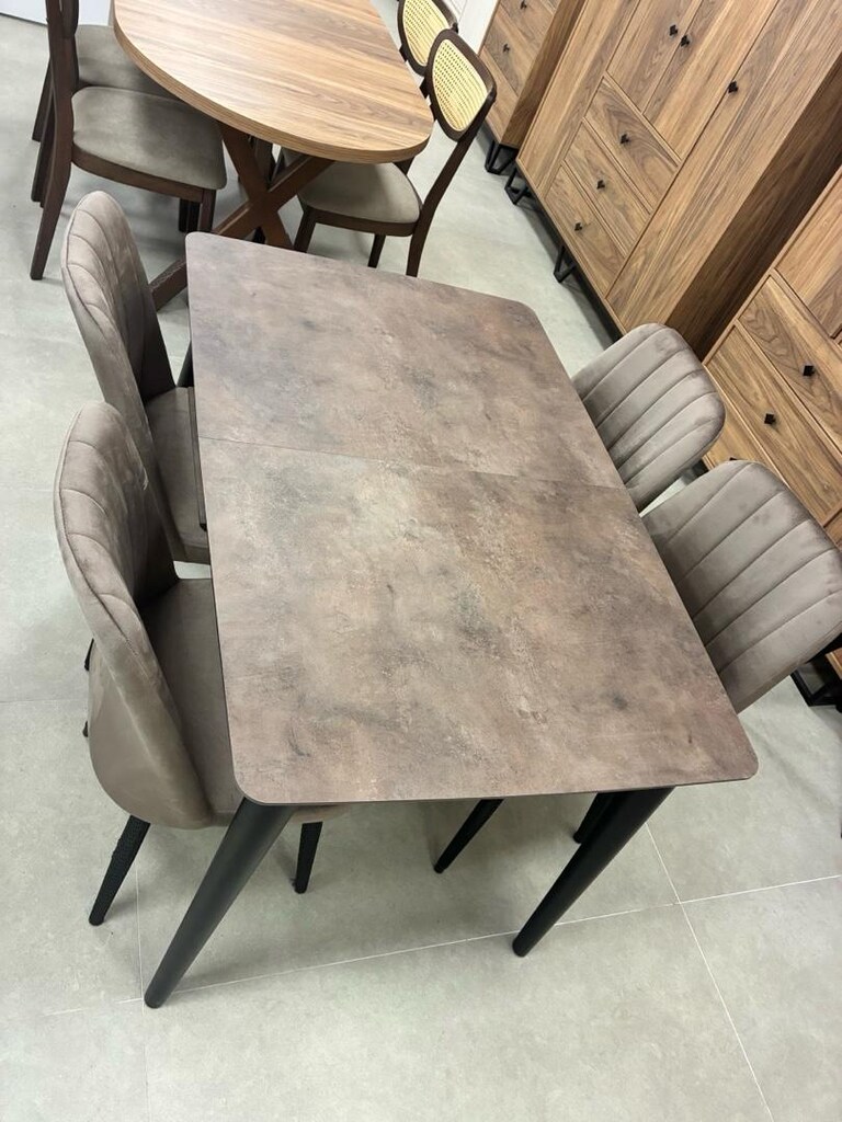 yemek masası takımı mdf açılır masa - 3