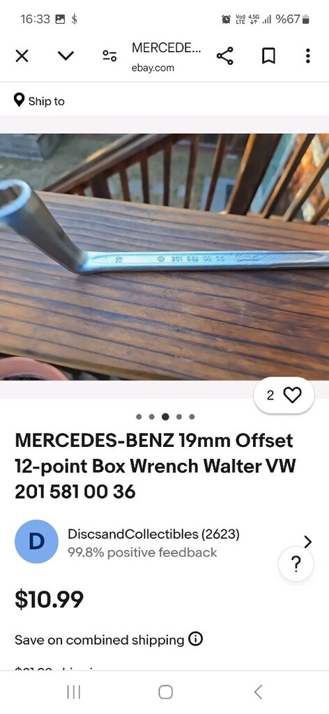 Mercedes Benz Walter 19 yıldız anahtar - 7