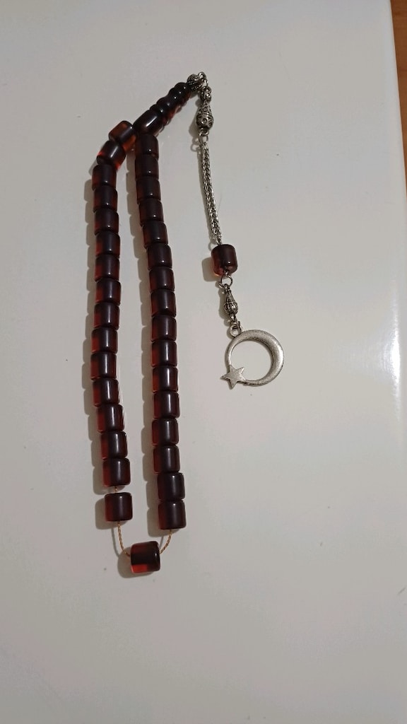 sıkma kehribar tesbih - 3