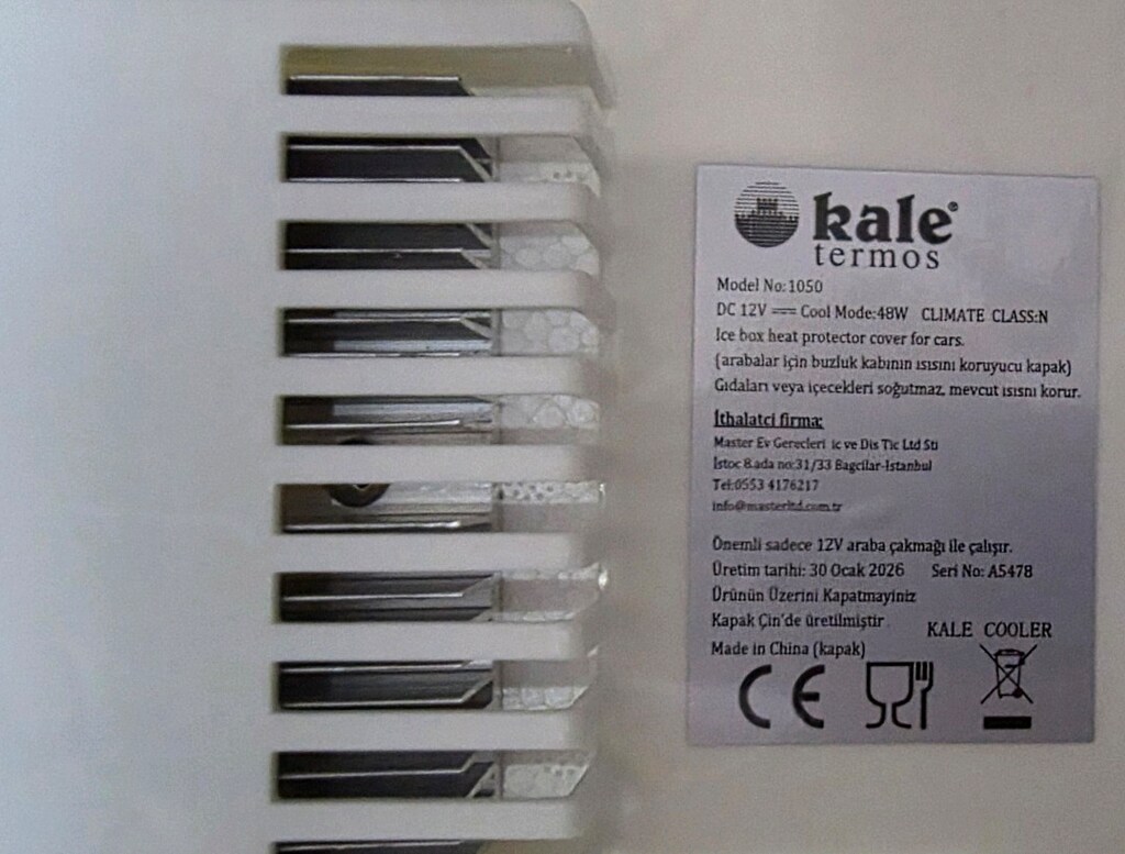 Kale Termos 25 LT 12V Araç İçi Soğutucu Termos. Sıfır. - 8