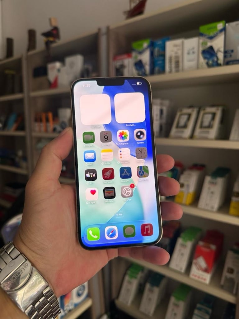 13 pro max 128 Gb değişen pil arka kamera orjinal temiz cihaz tr - 8