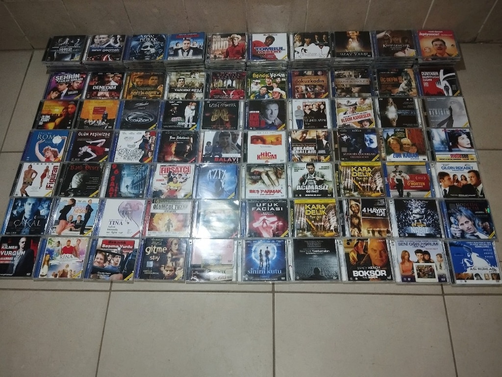 322 adet film cd - 5