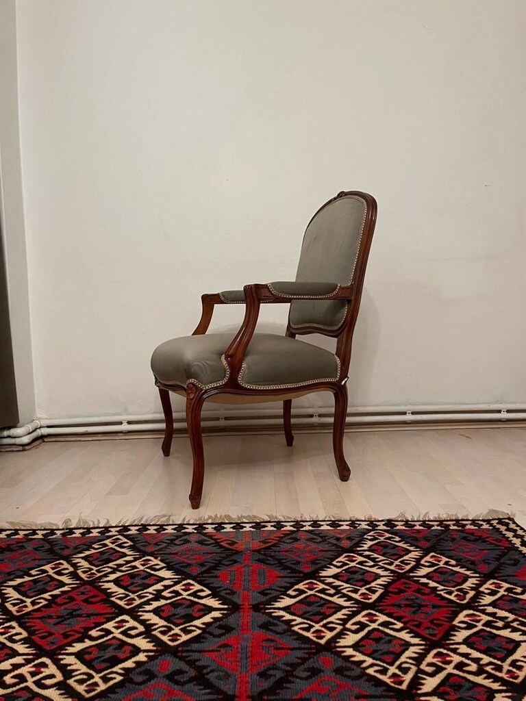 Antika Çift Berjer - 10