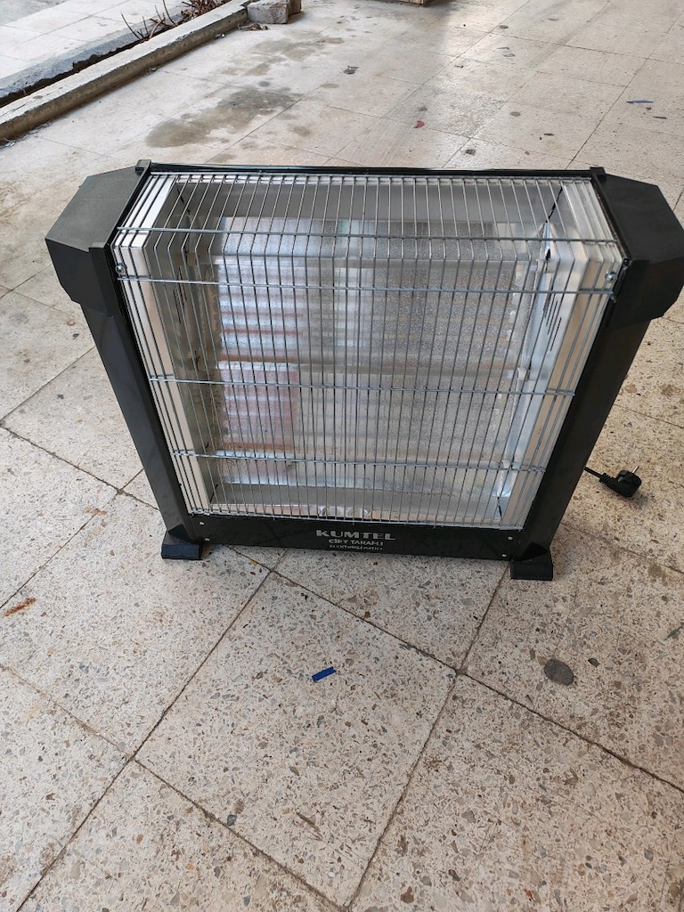 Elektrikli ısıtıcı, soba çok az kullanılmıştır - 3