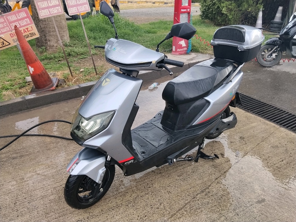 şarjlı motor elektrikli bisiklet temiz düzgün sıkıntısız İlk gelen alı - 2