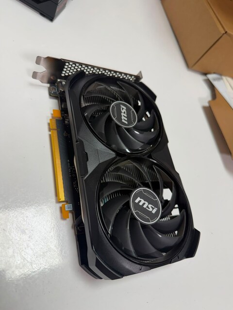 MSI GeForce RTX 4060 Ventus 2X Black 8G OC 8 GB GDDR6 Ekran Kart