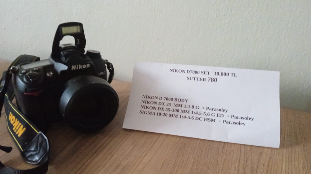 NİKON D7000 SET SUTTER 780 - 5