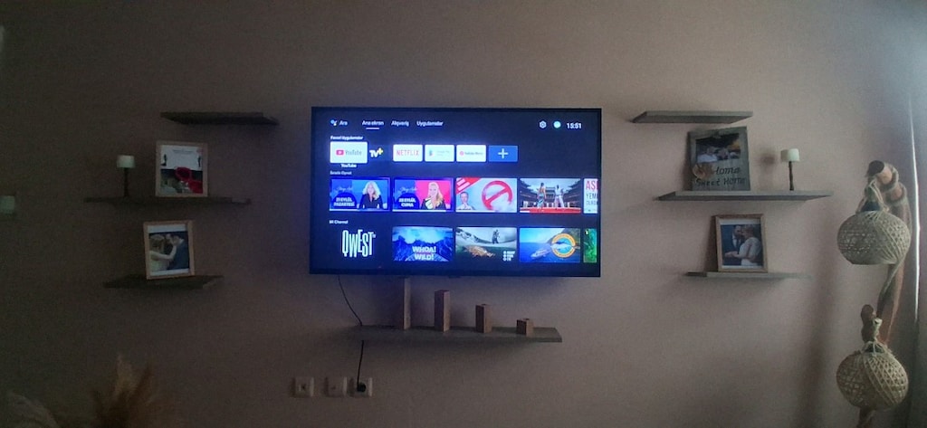 jelatinleri üzerinde 130ekran internetli Google TV axen - 4