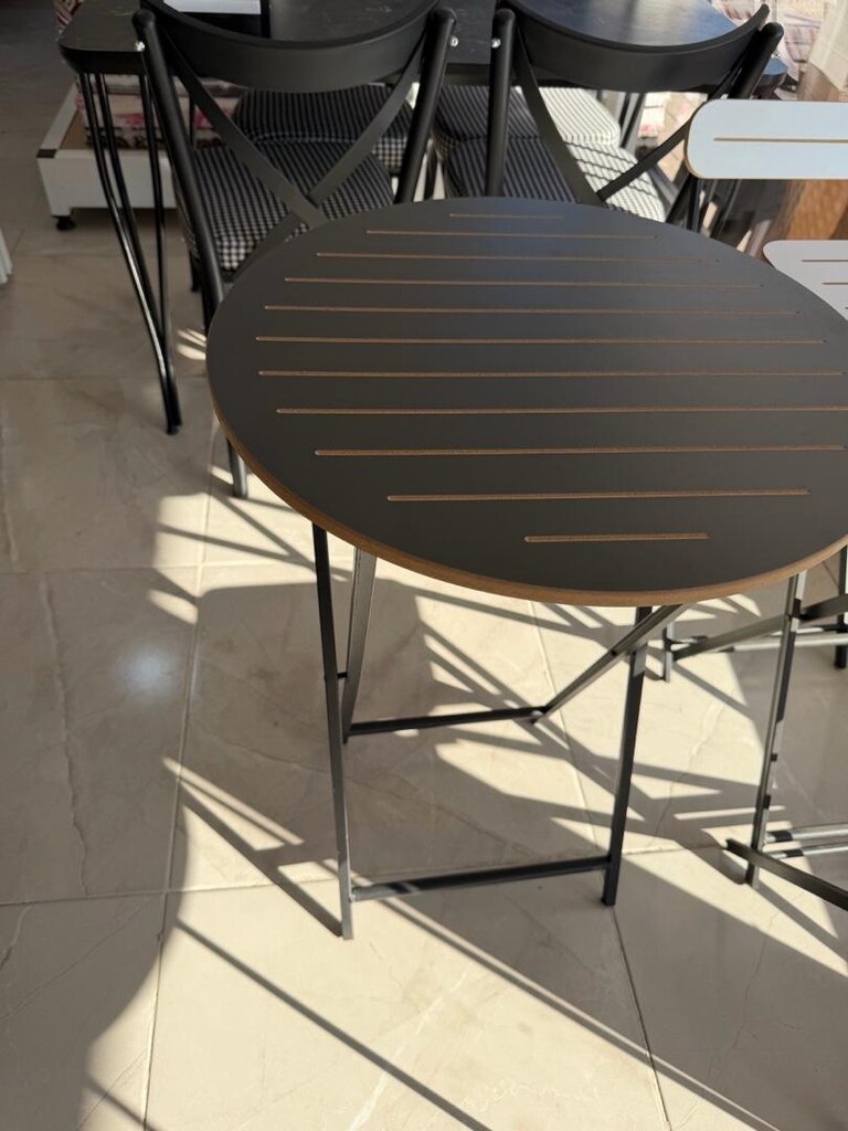 Mdf kırma masa katlanır masa - 5