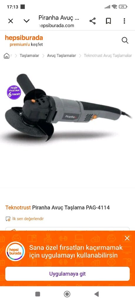 PİRANA PAG 4114 - 2