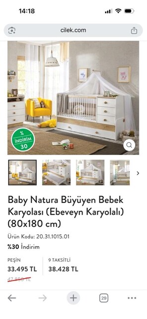 ACİL bebek çocuk yatak