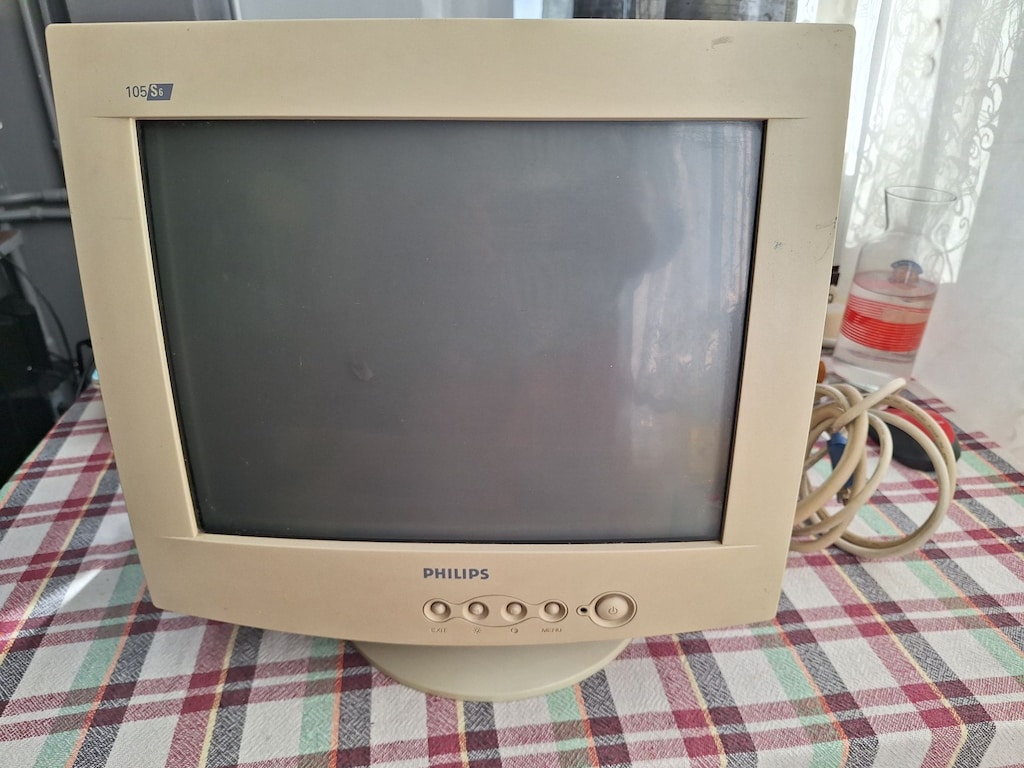 Philips 15 inc Tüplü Monitör CRT Monitör 105S5 - Sorunsuz Çalışıyor - 2