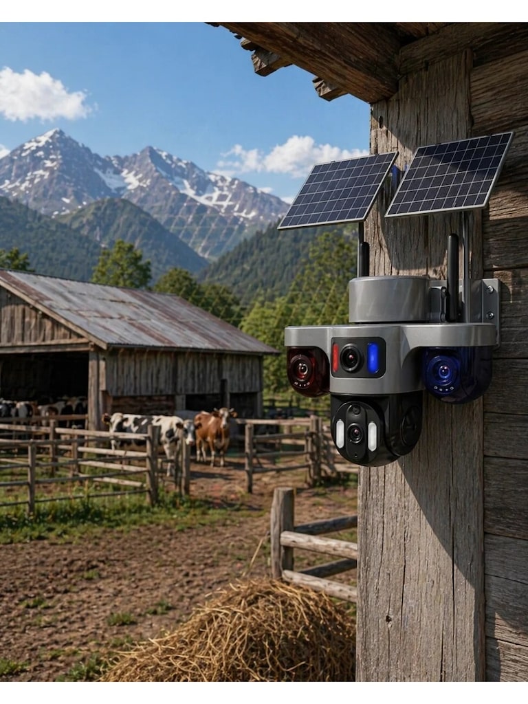 BLIC BLM-95 SİM KARTLI 9MP Full HD Çift Solar Panelli 4G IP Kamera - 5