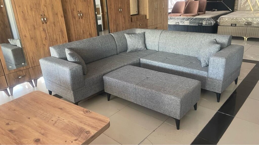 Lüks L köşe koltuk takımı - 4