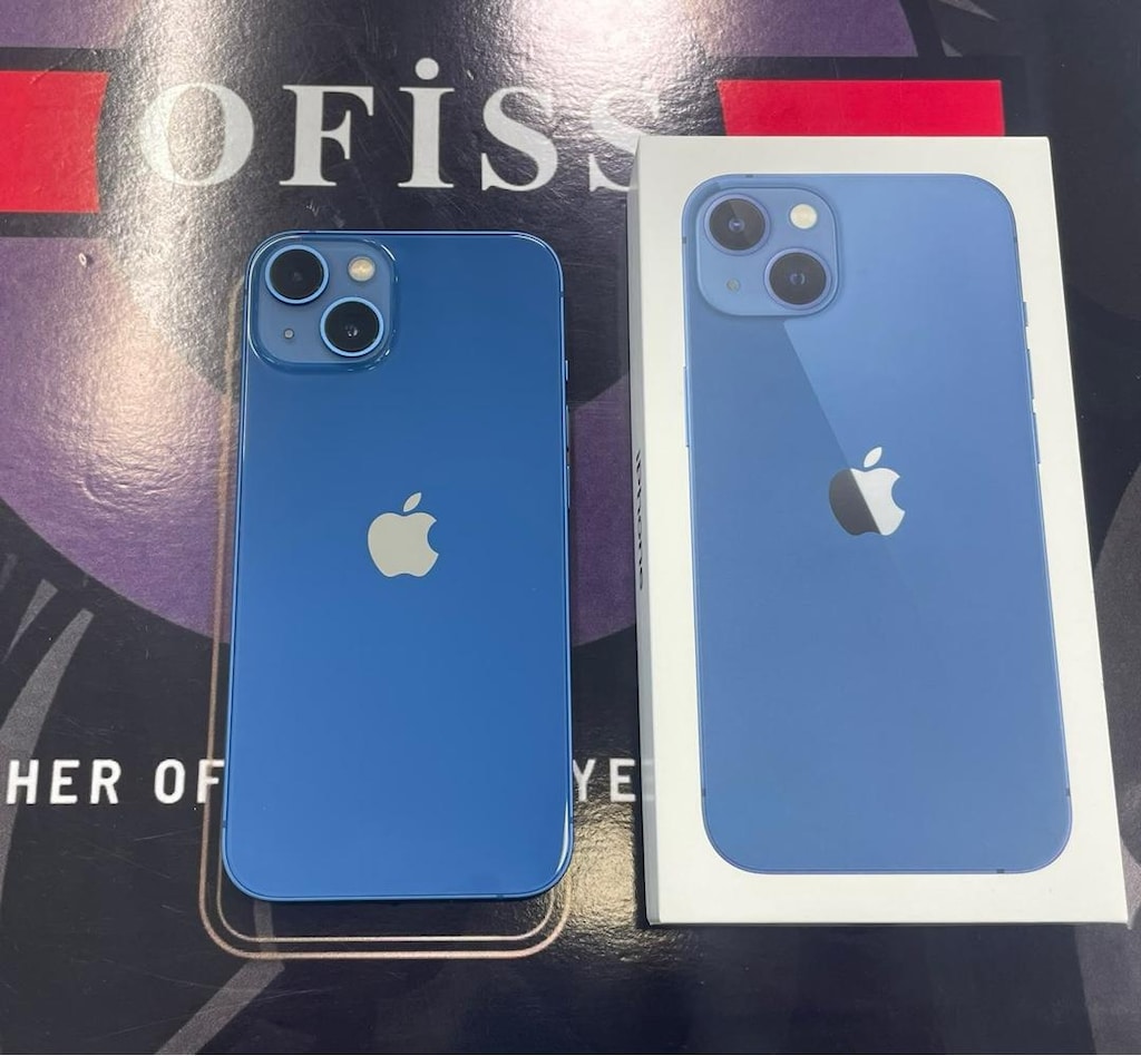 IPHONE 13 128 GB APPLE TR ÜRÜNÜ KUTULU PİL 93 ORJ İZ ÇİZİK HATASIZ - 2