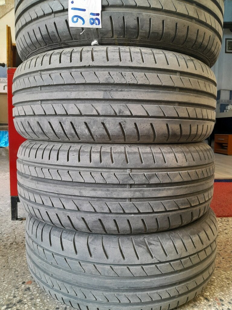 4 ADET 205&55/16 DUNLOP ÇOK İYİ DURUMDA - 6