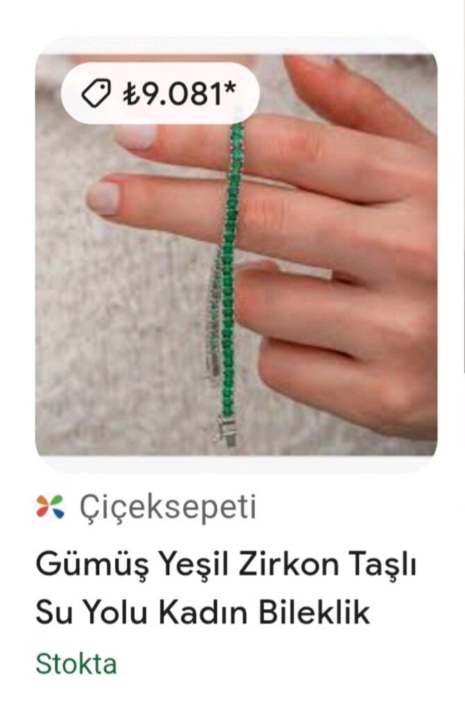 gümüş bileklik - 2