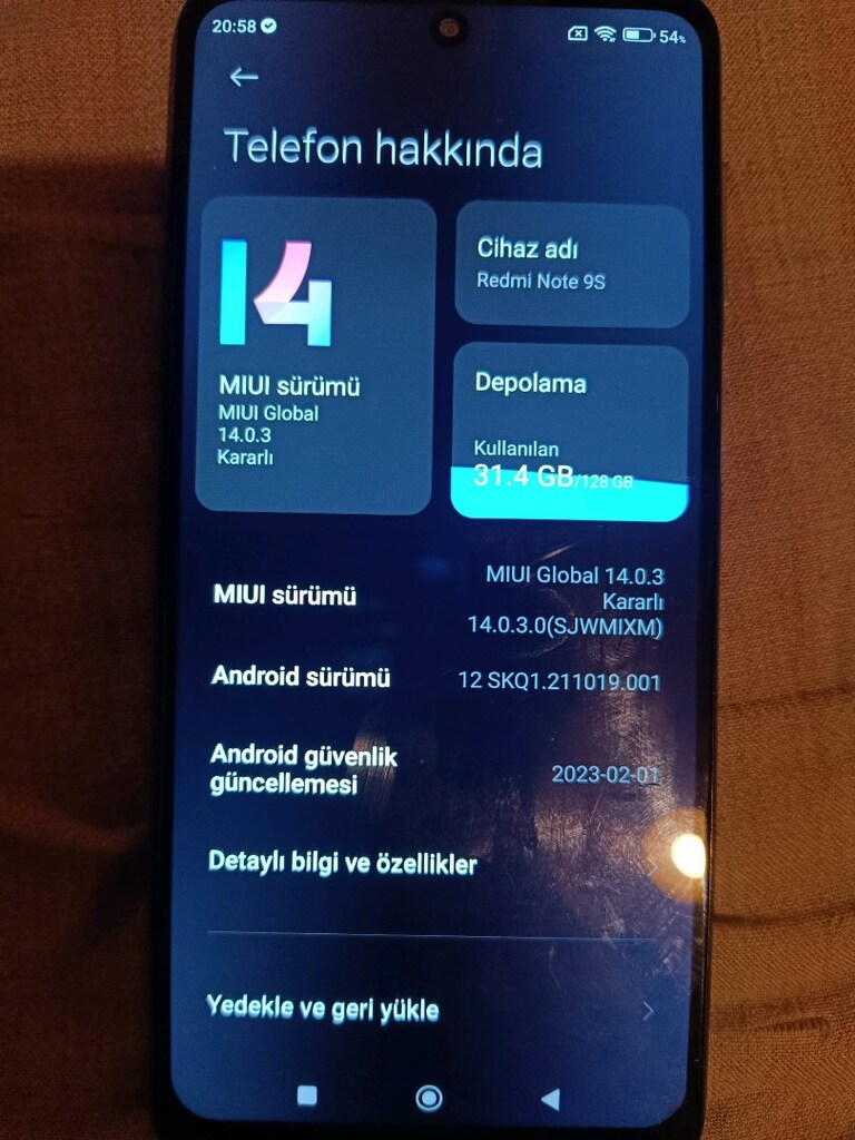 Redmi Note 9s yd 6+2/128 - 4