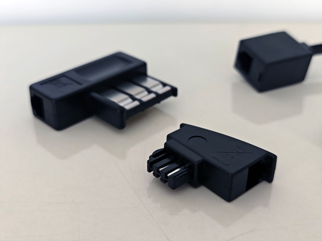 RJ11 Telefon Bağlantı Adaptörü (4 adet) - 3