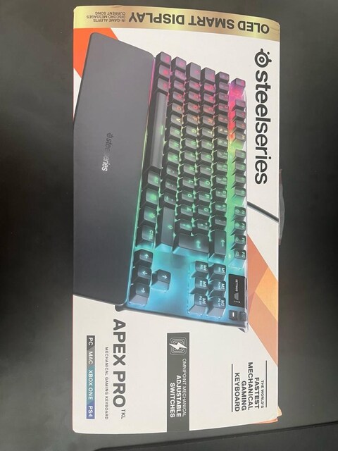 Steelseries Apex Pro TKL mekanik oyuncu klavyesi