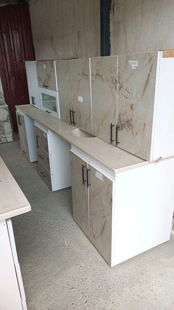 mutfak dolabı mdf sıfır mermerli - 4