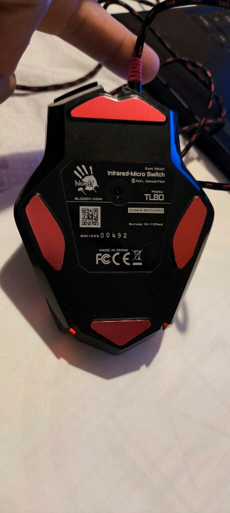 A4Tech Bloody TL80 Terminator kablolu lazer oyuncu faresi - 4
