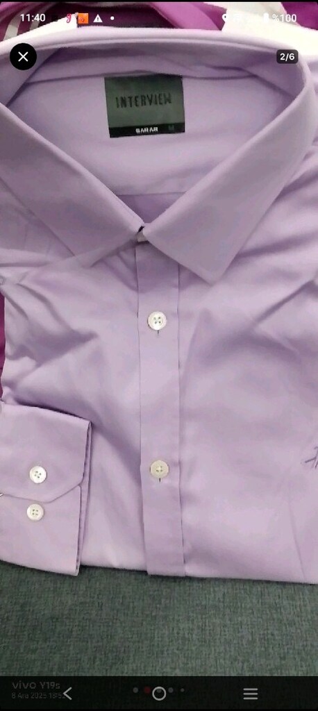erkek gömlegi sıfır sarar marka L M xl beden - 7
