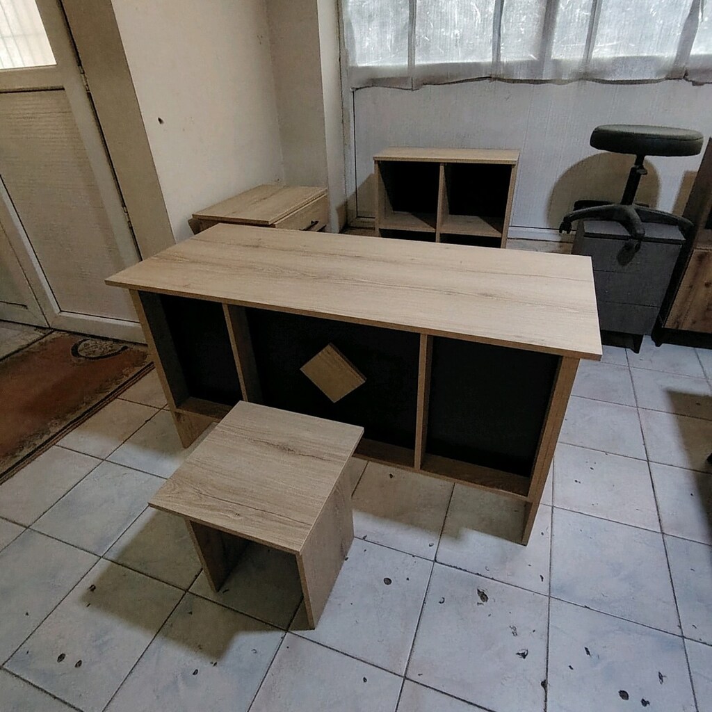 Sıfır mdf ofis masa takımı bursa içi ücretsiz teslimat - 5