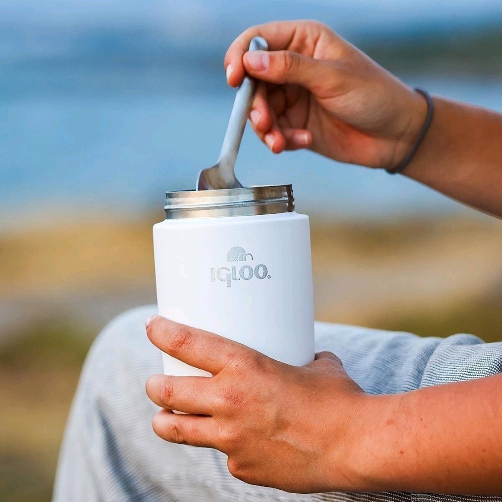 Igloo Bamboo Yemek Termosu 500ml-BEYAZ / SIFIR ÜRÜN - 5