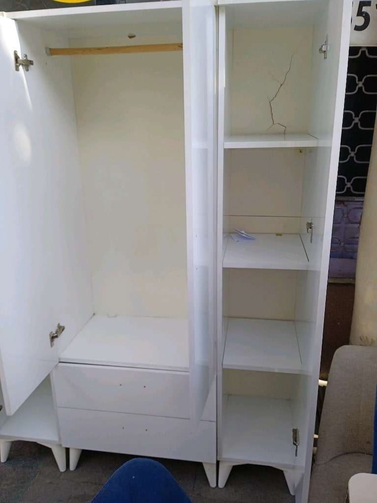 elbise dolabı 4 kapılı adrese teslim - 4