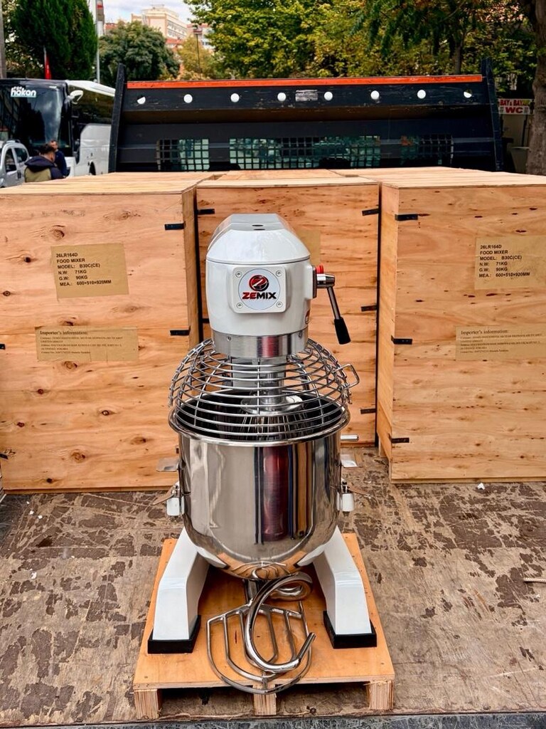 Zemix 30 Litre Planet Mikser / Pastane - Hamur Mikseri - 7