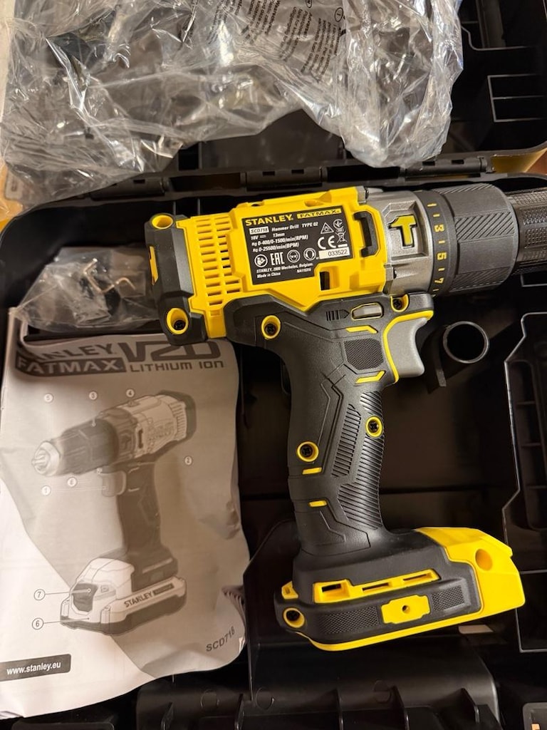 Stanley SCD718B 18V V20 Aküsüz Darbeli Matkap - 3
