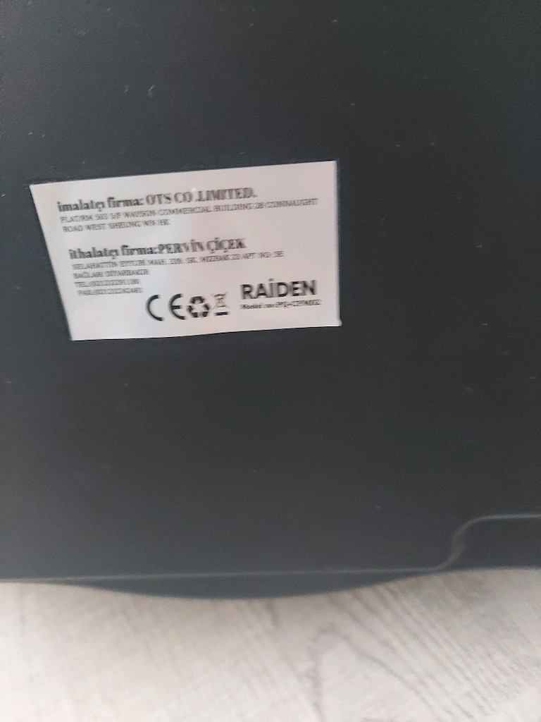 Titreşimli spor aleti RAIDEN PQ-CFN02 yeni sayılır - 4