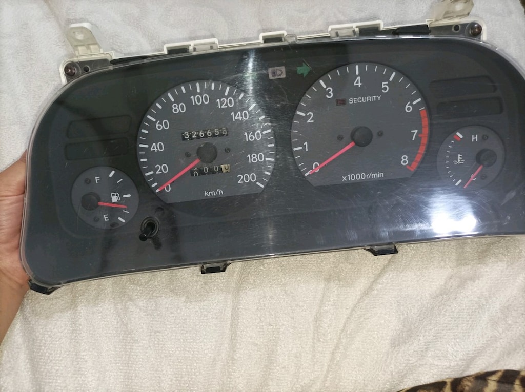 Toyota Corolla efsane kasa 1993- 1998 model gösterge paneli - 2