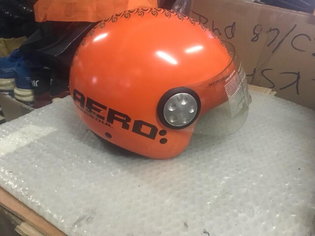 osbe aero motorsiklet kask large xl beden uyumlu sıfır vizör koruma
