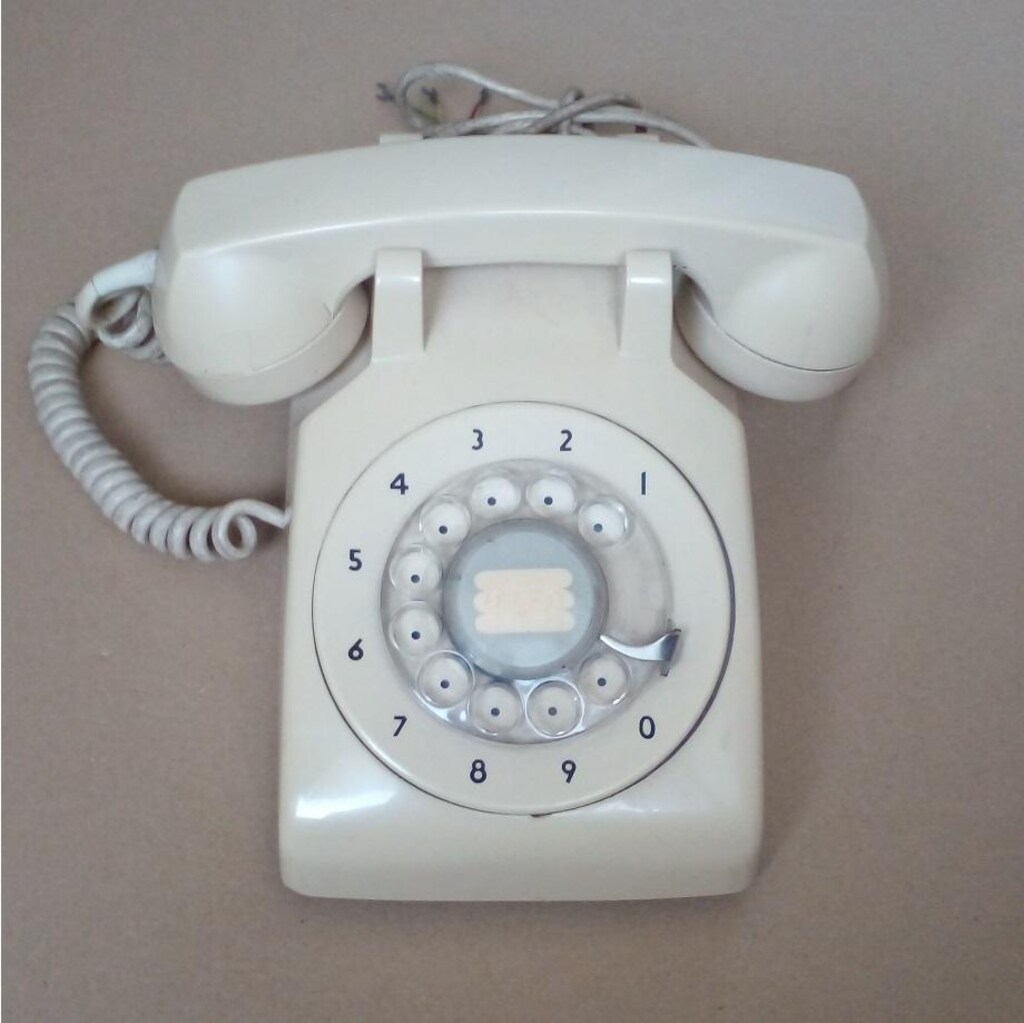 Çok Temiz - Eskilerden Temiz Netaş Çevirmeli Telefon - 80li Yıllar - 2