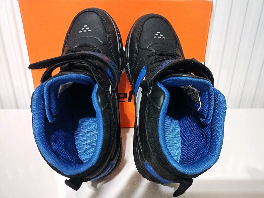 33 NUMARA Kinetix ErkekÇocuk High Sneaker DREP HI F 4PR Siyah-Saks-Gri - 8