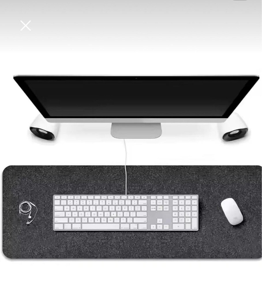 mouse ped keçe antrasit Büyük 130x45 cm - 7