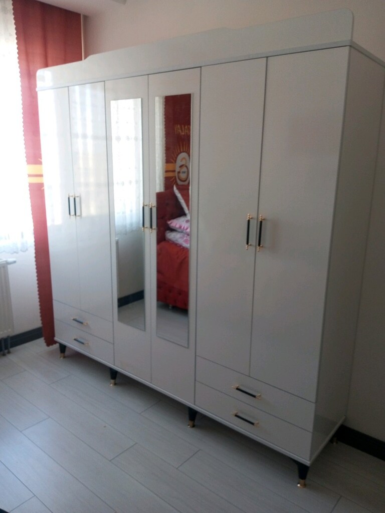 gardırop 6 kapaklı imalattan halka toptan perakende satış 210x210 ölćü - 2