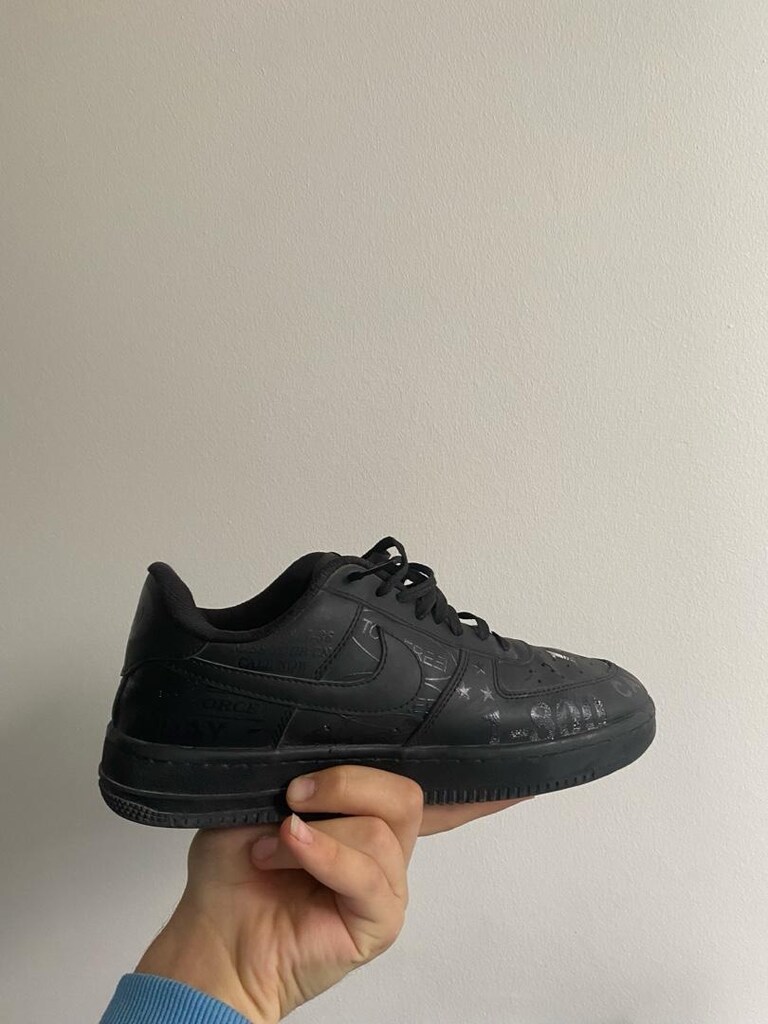 Nike Air Force 1 siyah - 4