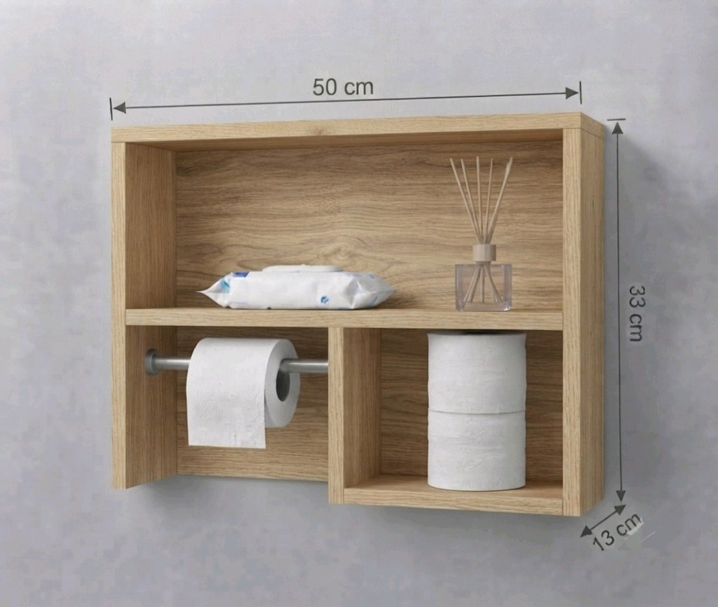 Banyo Rafı ve Tuvalet Kağıtlığı - 4