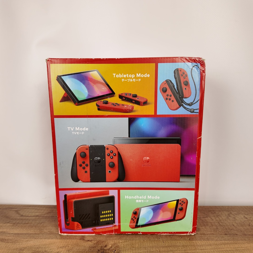 NINTENDO SWITCH OLED MARIO EDITION İKİNCİ EL TEMİZ CİHAZ - 5
