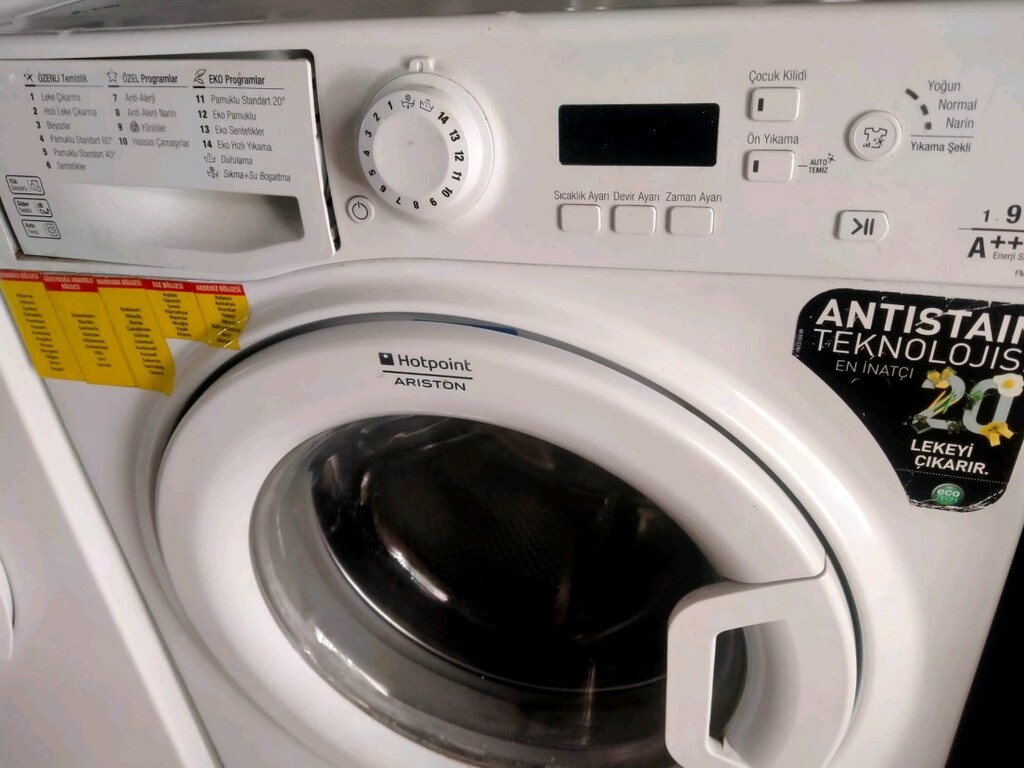 USTASINDAN SATILIKTIR Ariston 9 kg çamasır makinesi SATILIKTIR - 2