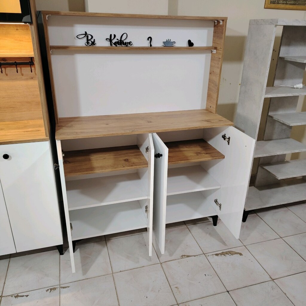 Sıfır mdf kahve köşesi bursa içine ücretsiz teslimat kapıda ödeme - 4