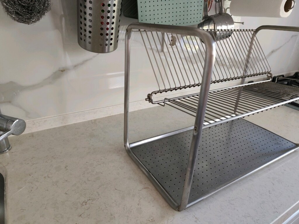 Ordning Bulaşıklık Ikea Orijinal Ürünü Paslanmaz Çelik 50 X27X36 Cm - 6
