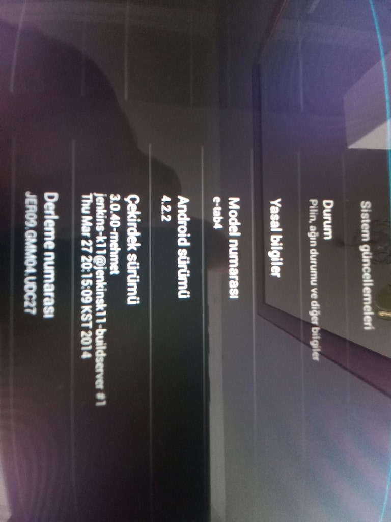 GENERAL MOBİLE TABLET - 4